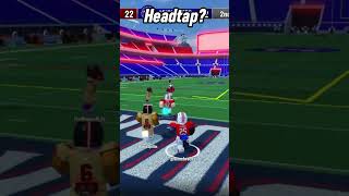 IS THIS A HEADTAP 🤔  ULTIMATE FOOTBALL shorts football roblox [upl. by Arundel]