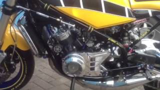 YAMAHA RD350 YPVS HYBRID WITH MORE MODS AND RUNNING ENGINE [upl. by Bevash]