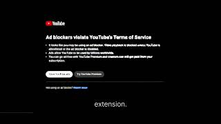 YouTube Ad Blockers BANNED  Whats Next for Viewers Alternatives Explored [upl. by Htabazile]