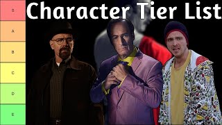 Breaking BadBetter Call Saul Character Tier List [upl. by Annawit]