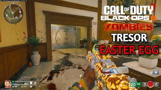 BLACK OPS 6 ZOMBIES SIDE EASTER EGG GUIDE  Tresor DEUTSCH [upl. by Ellenwad]