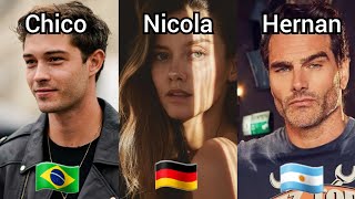 Francisco Lachowski🇧🇷 Nicola Cavanis🇩🇪 and Hernán Drago🇦🇷  Monster Model Edit [upl. by Pool428]