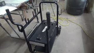 Harbor Freight Vulcan 350lb Welding Cart [upl. by Barker]