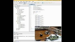 STM32F4 Discovery PWM Microservo with Coocox CoIDE [upl. by Aehta]