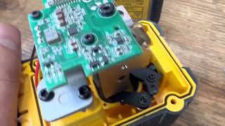 Fixing a dewalt laser level Power not turning on [upl. by Peoples]