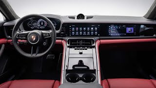 The New Porsche Panamera Interior Is All About Screens And Touch Controls [upl. by Riti822]