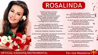 Thalia  Rosalinda Official KaraokeInstrumental [upl. by Ettevram]