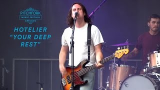 The Hotelier perform quotYour Deep Restquot  Pitchfork Music Festival 2016 [upl. by Naujet]