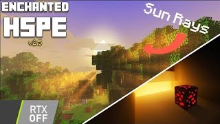 Minecraft pocket edition hsbe shader ultra download v117 v118 2gbram [upl. by Michaelina]