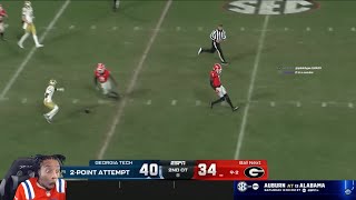 FlightReacts Georgia Tech vs 7 Georgia  2024 College Football Week 14 Highlights [upl. by Silyhp]