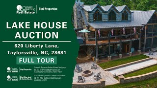 AUCTION  FULL TOUR of 620 Liberty Lane Taylorsville NC 28681 [upl. by Yerocaj]