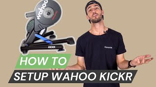 How To Set Up A Wahoo Kickr Smart Trainer [upl. by Aerdnwahs863]