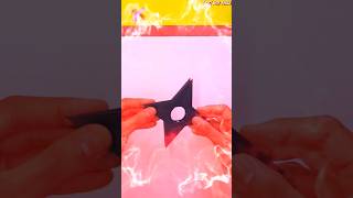 How to make a paper ninja star boomerang Returnable paper plane  viral shorts diy craft [upl. by Chip]