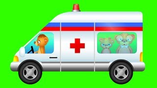 Animationsfilm für Kinder  Krankenwagen [upl. by Kiehl]