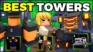 Ranking The Towers YOU Should Be Using In TDX  Zed  Commander Update [upl. by Atnom]