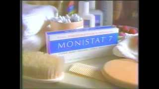 1992 Monistat 7 Yeast infection remedy Commercial [upl. by Barayon255]