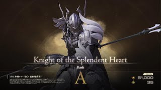 FINAL FANTASY XVI Knight of the Splendent Heart No Ultimates No Damage FF Mode [upl. by Iat]