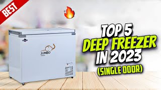 Top 5 Best Single Door Deep Freezer In India 2024  Chest Freezers  Prices  Reviews  Choice Point [upl. by Hardner]