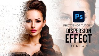 Dispersion effect in Photoshop  Photoshop Tutorial 2023 [upl. by Ebneter]