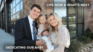 WHATS NEXT FOR OUR FAMILY  HARVEYS DEDICATION SERVICE  TRAV’S EXCITING UPDATE [upl. by Nojel]