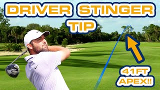 Scottie Scheffler How To Hit A Stinger With Qi10 Driver  TaylorMade Golf [upl. by Irami313]