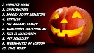 Clean Halloween Songs Playlist 🎃 Halloween Party Music Playlist 👻 Best Halloween Songs 2024 [upl. by Ahseihs]