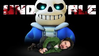 JAZZGHOST VS A FAMOSA E TEMÍVEL BATALHA CONTRA O SANS NA ROTA GENOCIDA DE UNDERTALE FINAL [upl. by Noied]