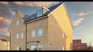 Barratt Homes Overstone Gate  Norbury Show Home Virtual Tour [upl. by Anesusa]