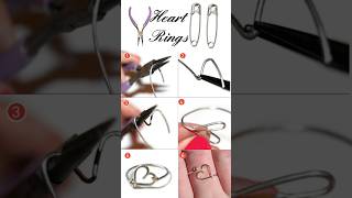 DIY Homemade Rings😍🥰how to make rings at homerings handmadejwellery diyrings [upl. by Oluap]