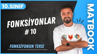 Fonksiyonlar 10  Fonksiyonun Tersi  10SINIF MATEMATİK MatBook  2024 [upl. by Eilrak]