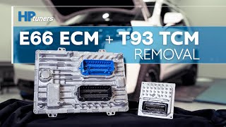 How to Remove Your GM E66 ECM  T93 TCM  HP Tuners [upl. by Anivas]