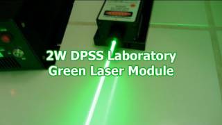 2000mW GREEN Laser Destroying Stuff [upl. by Amairam]