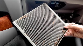 2003 Camry XLE  Replace Cabin Air Filter [upl. by Anilrats585]