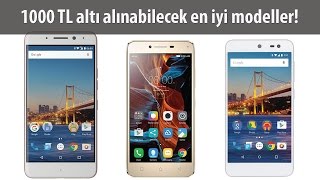 1000 TL altı en iyi 5 akıllı telefon [upl. by Anauqal]