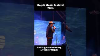 Majuli music festival 2024 zubeen zubeenmusicshortvideovairal Murxopubhupen [upl. by Mitinger715]