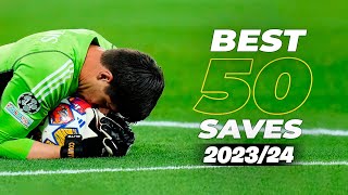 Best 50 Goalkeeper Saves 2024 HD  13 [upl. by Vasily623]