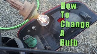 How To Replace TaillightBlinkerBrake Bulb Assembly 19992007 Ford F250350 Super Duty [upl. by Otero]