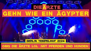 Die Ärzte  Gehn wie ein Ägypter 23082024 Berlin Tempelhof [upl. by Tidwell692]