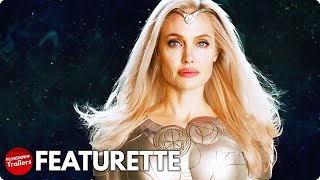 ETERNALS quotAll Superheroes Powersquot Featurette 2021 Angelina Jolie Marvel Superhero Movie [upl. by Enale474]