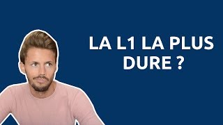 Études de droit  La L1 année la plus dure [upl. by Faxan]