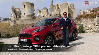 Essai Kia Sportage 2018 par AutoLifestylecom [upl. by Eciralc]