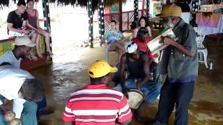 Kumina Drumming  Longbay Jamaica [upl. by Lekcim]