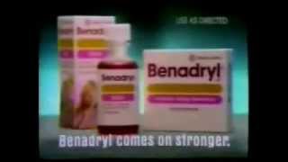 BENADRYL DIPHENHYDRAMINE COMPIL  ANTIHISTAMINE [upl. by Annaegroeg558]