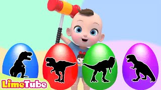 Surprise egg color Song  Nursery Rhymes Song for kids  Limetube [upl. by Hakkeber]