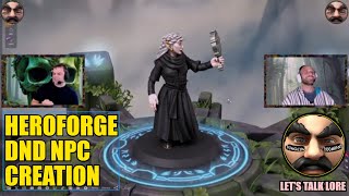 Heroforge NPC Creation The Perfect Digital Doomhand Mini for DND 5e [upl. by Colline854]