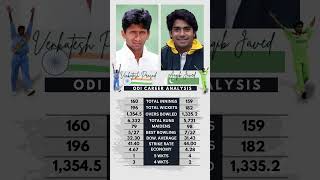 Venkatesh Prasad vs Aaqib Javed  ODI Analysis 🗿 [upl. by Nivk]