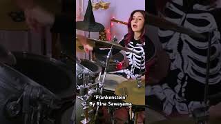 Rina Sawayama  “Frankenstein” Halloween Drum Cover drums cover rinasawayama frankenstein [upl. by Asirrom]