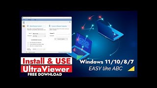 How to Install UltraViewer on Windows 71011 FREE Download 2024 [upl. by Ordnajela57]