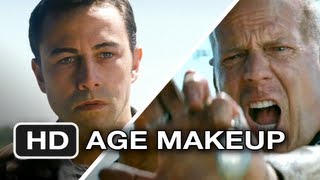 Looper  Age MakeUp Comparison  Joseph GordonLevitt as Young Bruce Willis [upl. by Siraj683]