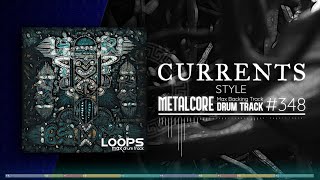 Metalcore Drum Track  Currents Style  170 bpm [upl. by Seilenna]